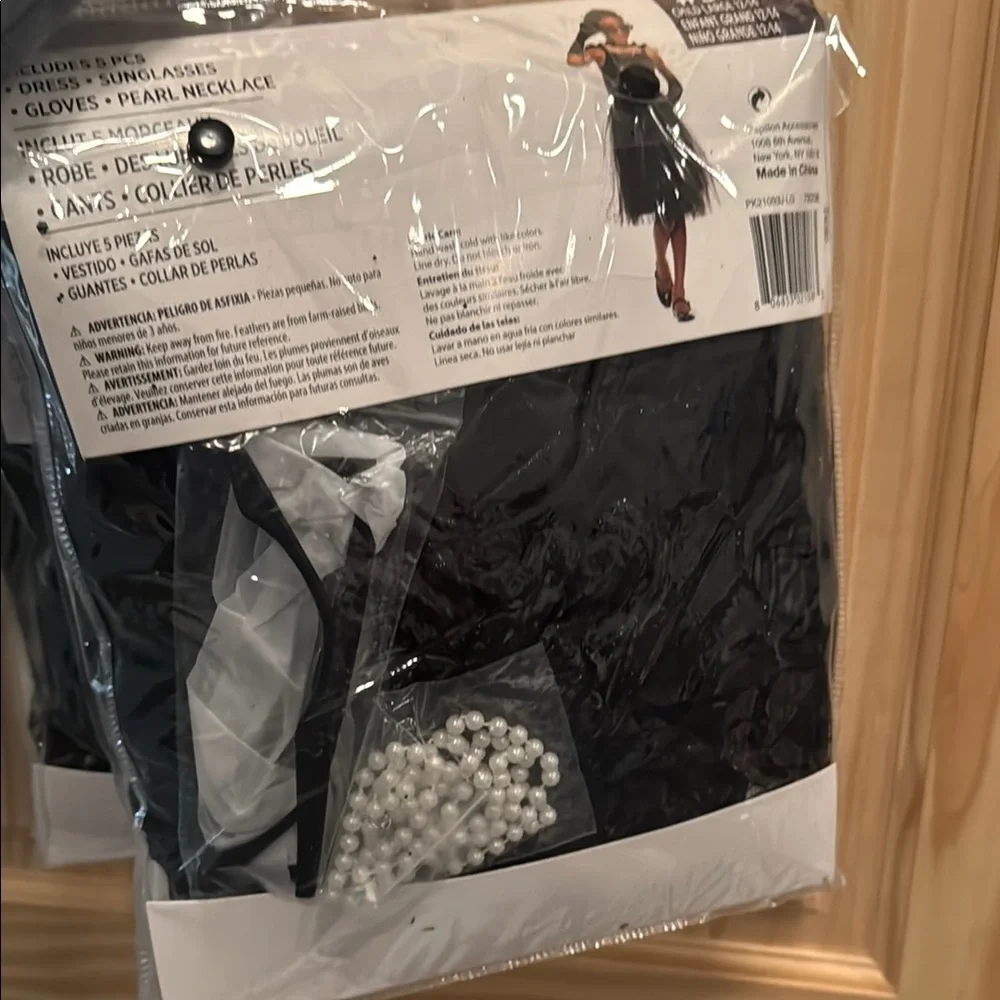 Lil' Socialite Black Costume
